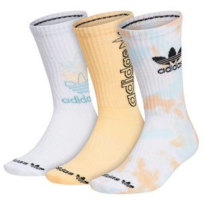 ADIDAS 3 Pack Originals Colorwash Mens Crew Socks Size 6-12